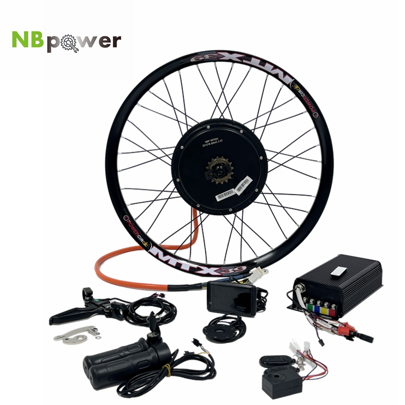 5000W Hub Motor Kit 72V - Kit Konversi Motor Sepeda Listrik QS205