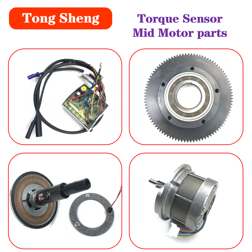 Torque Sensor Mid Drive Motor Kit - Tongsheng TSDZ2 Kit Konversi Sepeda Listrik
