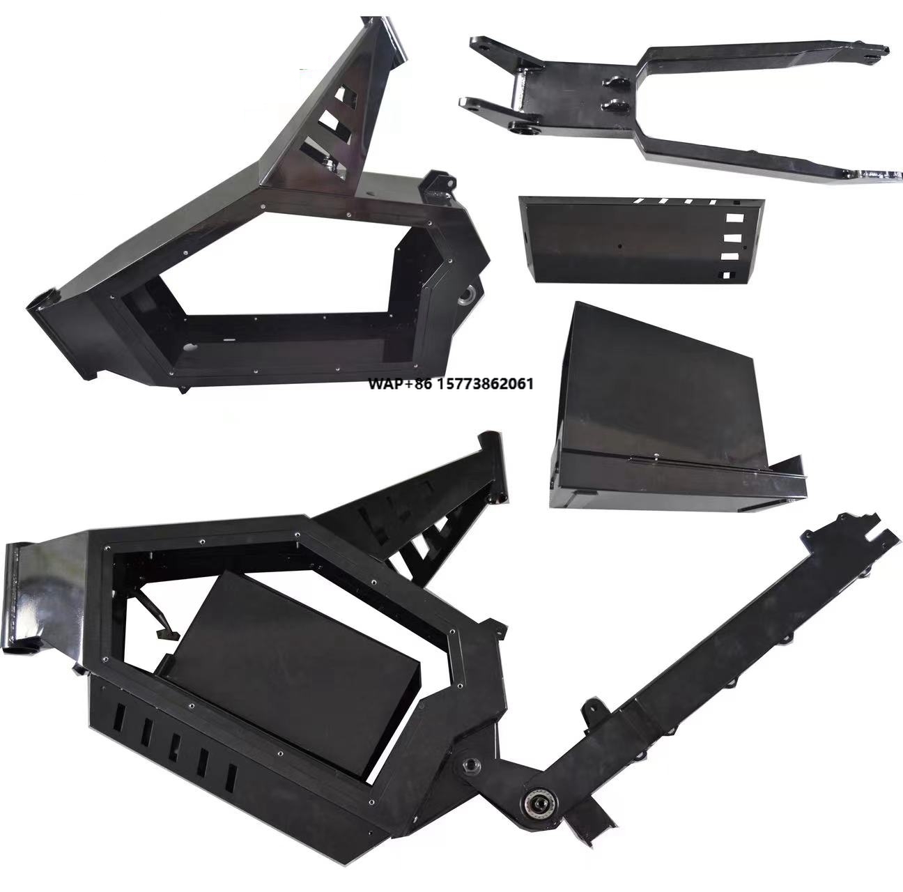 3000W Stealth Bomber Motor - Rangka Sepeda Listrik Baja untuk Sepeda