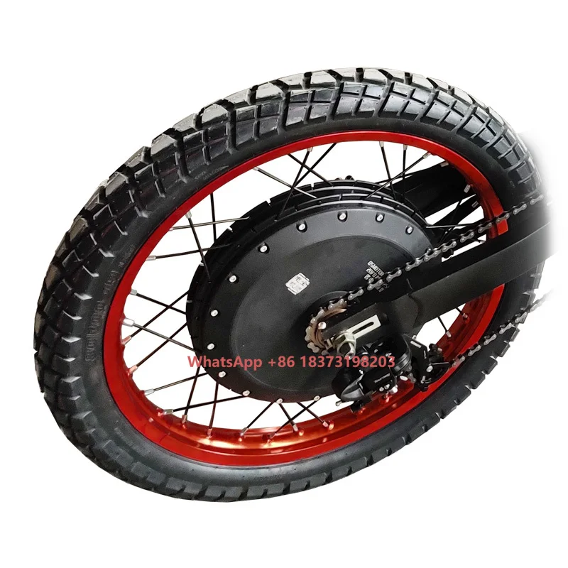 12000W Electric Motorcycle Hub Motor - Kit Konversi Sepeda Motor/Sepeda Listrik QS273