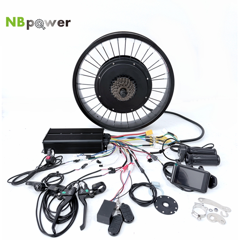 5000W Hub Motor Kit 72V - Kit Konversi Sepeda Listrik Fat Ebike/Sepeda