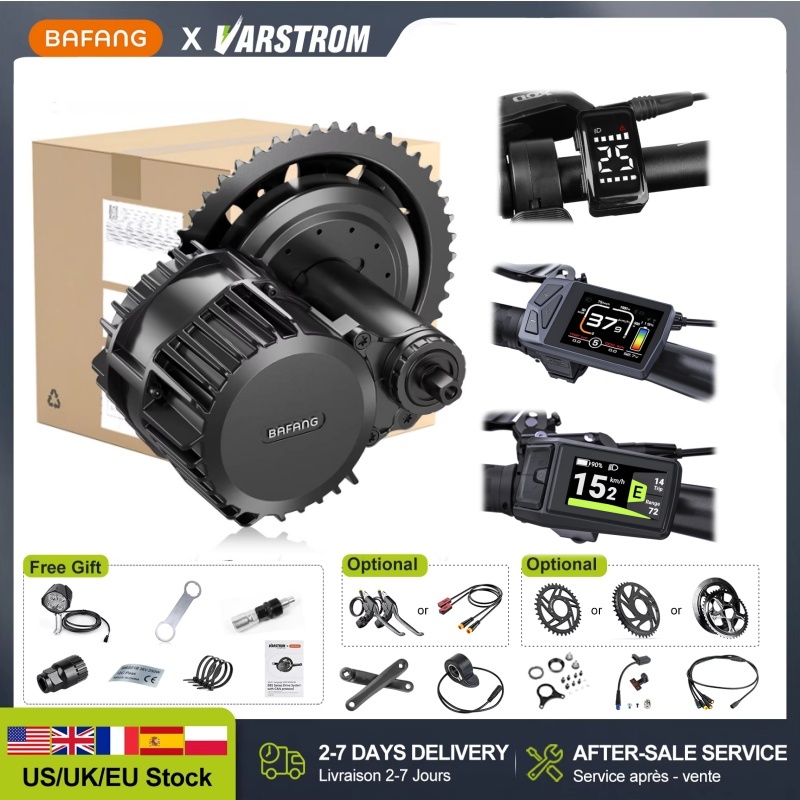 Side Hung Mid Drive Motor Kit - Kit Motor Bafang 48V 750W BBS02