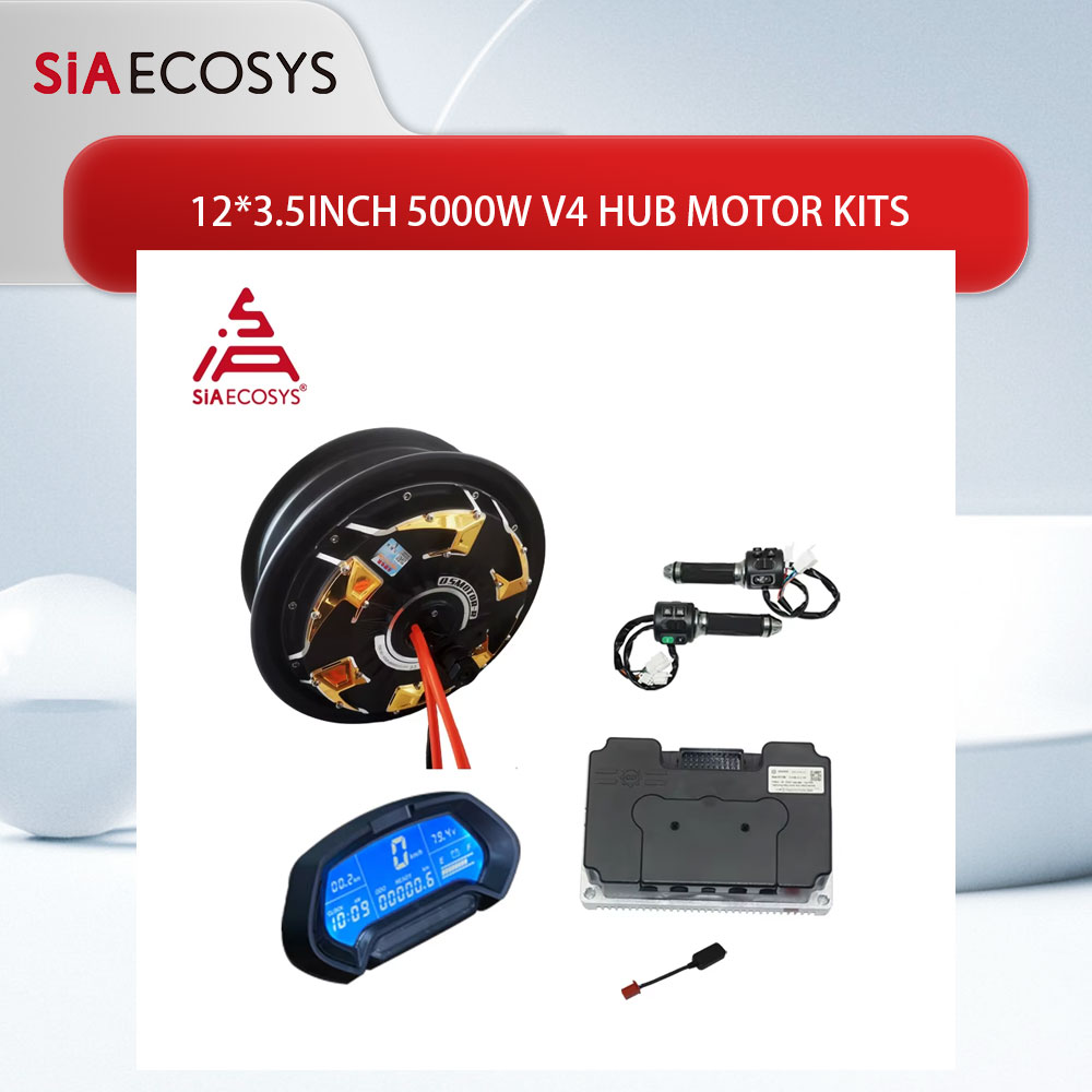 5000W Hub Motor Kit 72V - Kit Konversi Motor Hub QS Motor