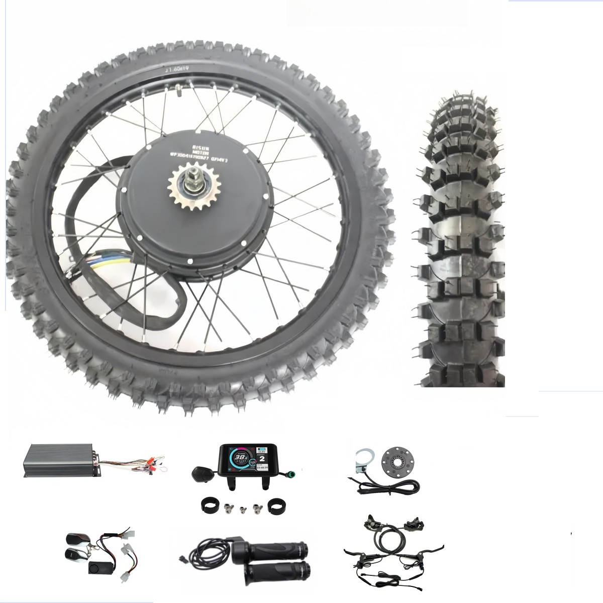 Ebike 48V-72V 3000-8000W 17 