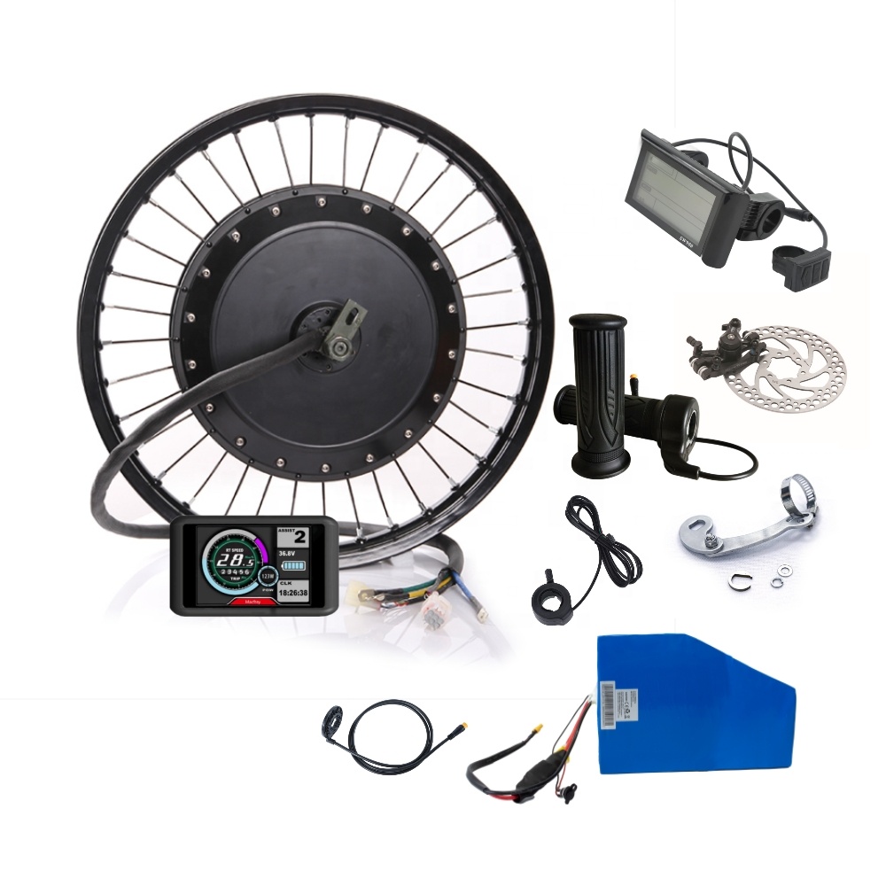 Kit Konversi Sepeda Listrik To - 5000W Hub Motor Kit 72V ulasan dan harga