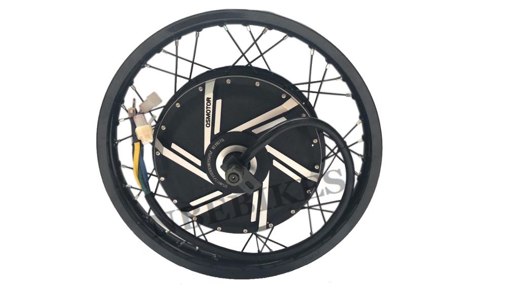 QS 273 Hub Motor Ruji (50H) 12 - 12000W Electric Motorcycle Hub Motor ulasan dan harga
