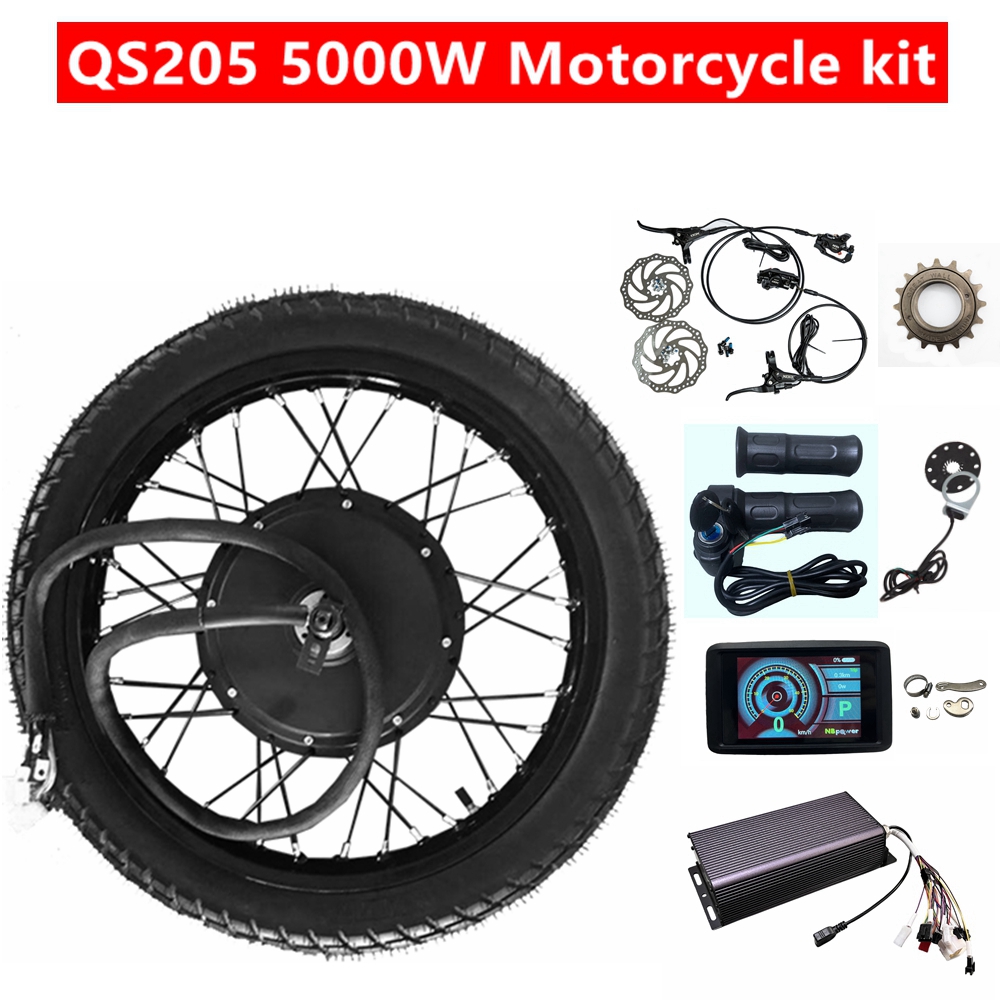 Kit Roda Belakang Sepeda Motor - 5000W Hub Motor Kit 72V ulasan dan harga