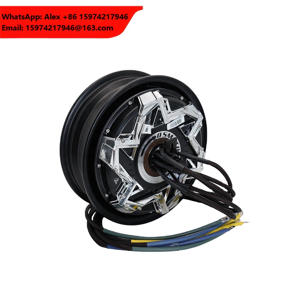 Motor QS 12x3.5 Inci QS260 70H - 12000W Electric Motorcycle Hub Motor ulasan dan harga