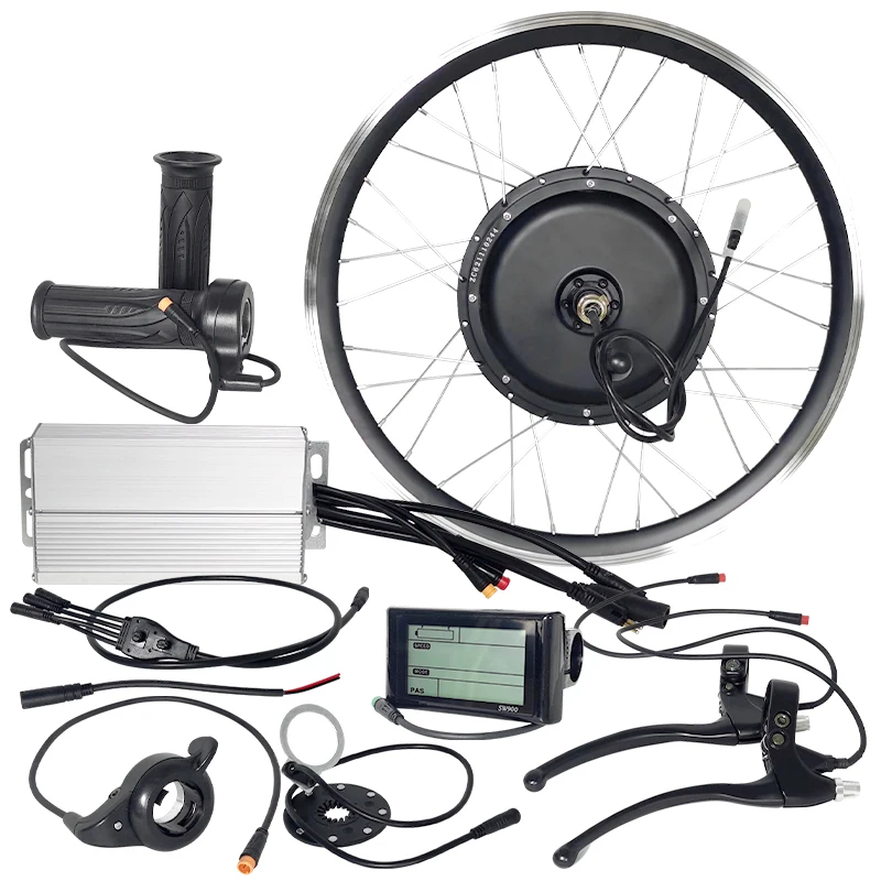 Kit Konversi Sepeda Motor List - 12000W Electric Motorcycle Hub Motor ulasan dan harga