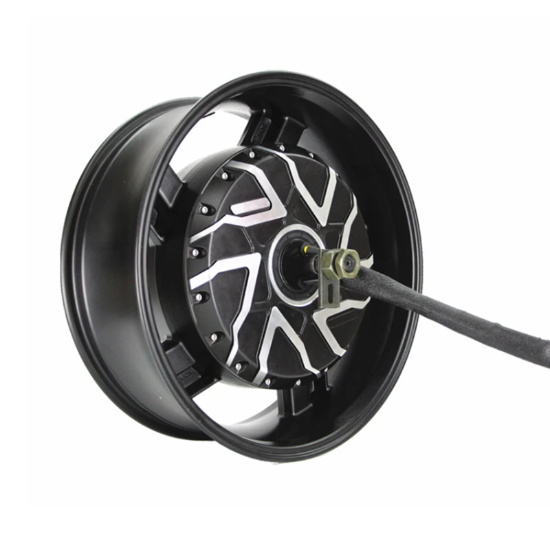 Motor QS 12000W 17X6.0 Inci V4 - 12000W Electric Motorcycle Hub Motor ulasan dan harga