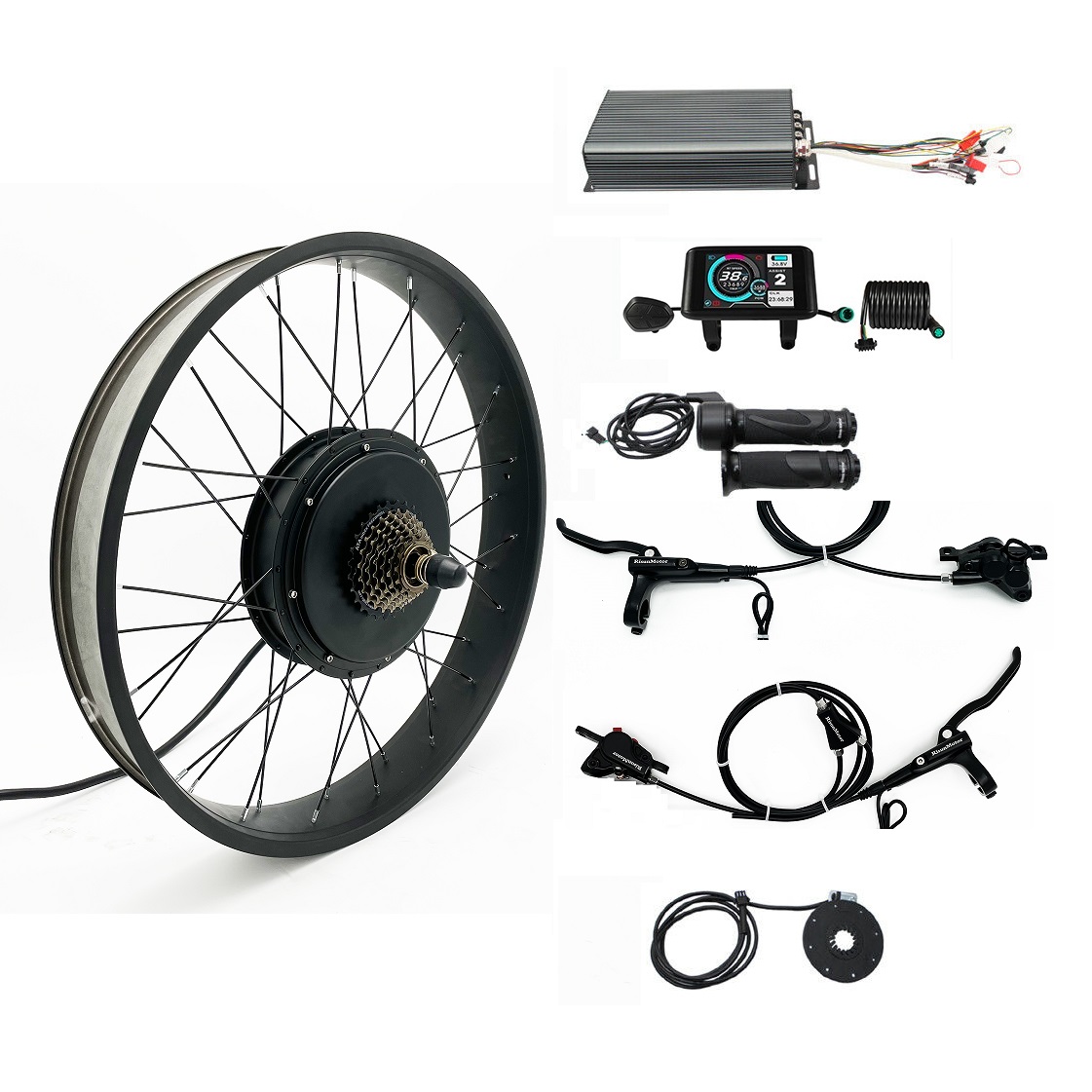 Kit Konversi Sepeda Listrik Ro - 5000W Hub Motor Kit 72V ulasan dan harga