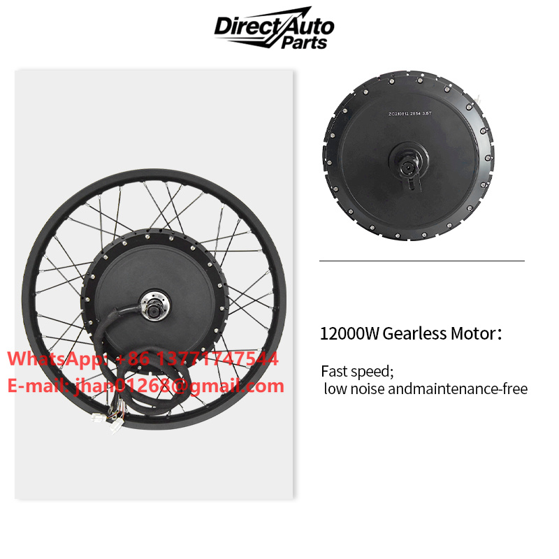 Kit Konversi Motor Listrik Sep - 12000W Electric Motorcycle Hub Motor ulasan dan harga