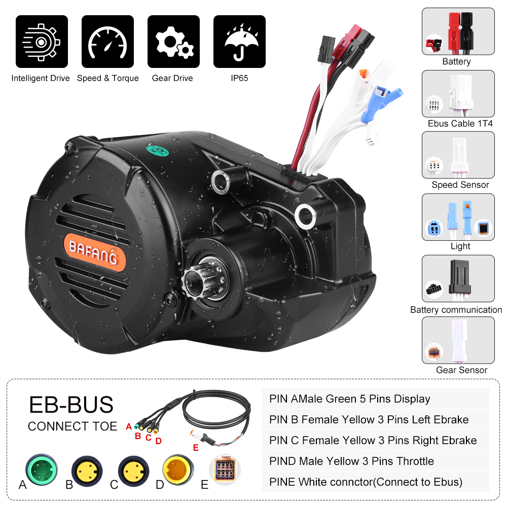 Bafang M620 G510 48V 52V 1000W - Mid Drive Conversion Kit 1000W ulasan dan harga