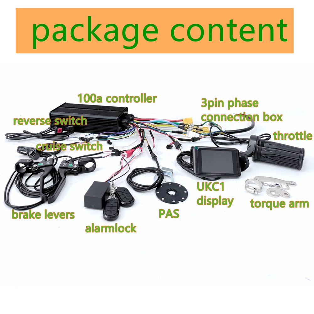 Kit Konversi Sepeda Listrik Fa - 5000W Hub Motor Kit 72V ulasan dan harga