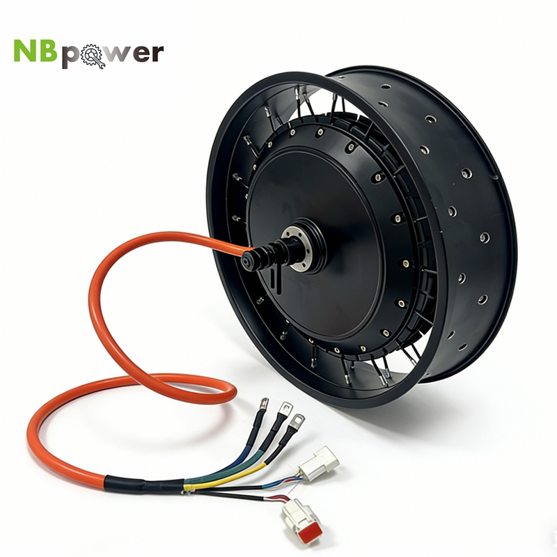 Motor Roda Sepeda Listrik NBpo - 72V 8000W Brushless Hub Motor ulasan dan harga