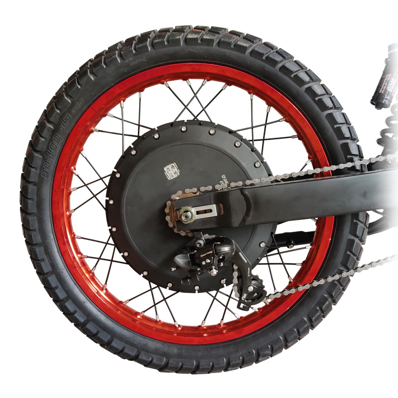 Kit Konversi Sepeda Motor List - 12000W Electric Motorcycle Hub Motor ulasan dan harga