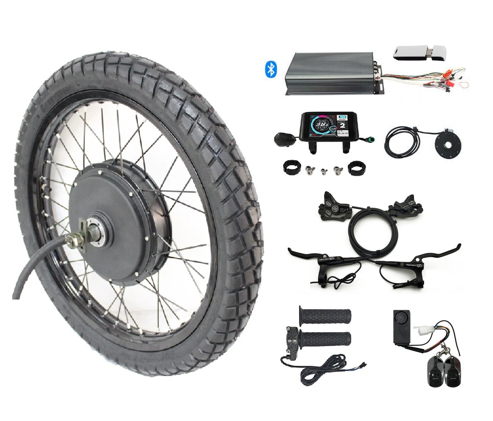 Kit Konversi Roda Belakang Sep - 5000W Hub Motor Kit 72V ulasan dan harga