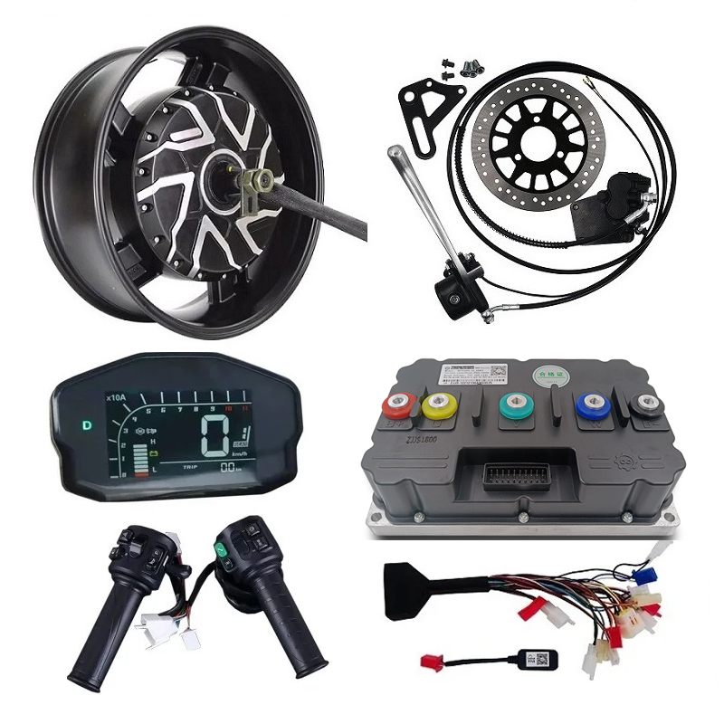 Kit Motor Hub Sepeda Motor Lis - 12000W Electric Motorcycle Hub Motor ulasan dan harga