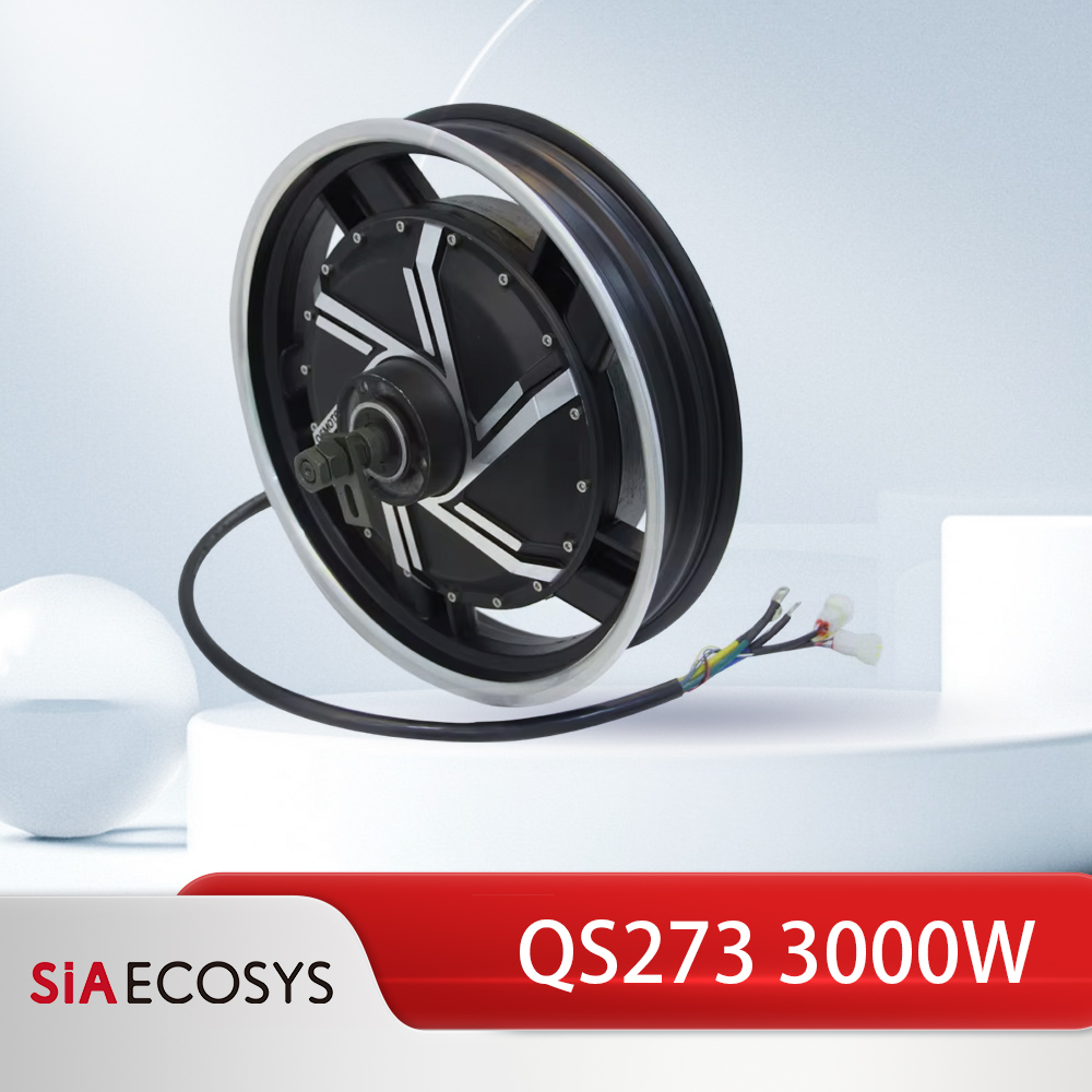 QSMOTOR QS273 17-inci 3000W V3 - 17 Inch Motorcycle Rim Hub Motor 72V ulasan dan harga